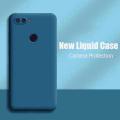 Liquid Silicone Shockproof Phone Case for Xiaomi Redmi Mi 8 Lite - Soft Gel Rubber Protective Back Cover.