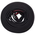2X, 8M Car Door Seal Strip General Car Rubber Seal Strip Insulation Waterproof Energy Saving Noise Cancellation Trim.