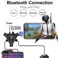 PUBG Mobile Gamepad Controller Gaming Keyboard Mouse Converter for Android Phone to PC Bluetooth Adapter.