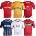 2022 World Cup Amera's Cup Soccer Suit Short Se France Spain Argentina Jersey Fans rful Shirt.