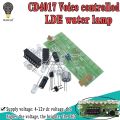 【Daily Necessities For Anyone Store】Voice activated LED Water Light CD4017 Lantern Fun Electronic Production Teaching Diy Electronic Kit Module. 