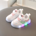 Children's Led Shoes Boys Girls Lighted Sneakers Glowing Shoes for Kids Soft Soled Breathable Casual Infant Toddler Baby Shoes.