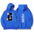Jujutsu Kaisen Gojo Satoru Comics Print Hooded Men Warm Winter Sweatshirts Fashion Harajuku Hoodies Casual Streetwear Unisex New. 