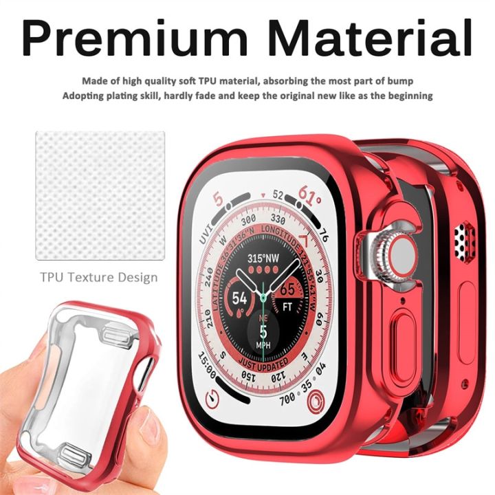 TPU%20Cover%20for%20Apple%20Watch%20Ultra%2049mm%2045mm%2041mm%2042mm/38mm%2044mm%2040mm%20Full%20bumper%20Screen%20Protector%20iWatch%20serie%208%207%206%205%204%203%20SE%20case%20-%20Image%203