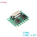 315MHz Receiver Module Wireless Board PT2272 DIY Electronic ASK OOK TYJM01A-K PT2262 EV1527 SC5211 HS2240. 