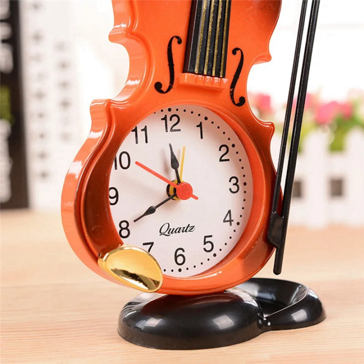Simulation%20Violin%20Alarm%20Clock%20Musical%20Instrument%20Shape%20Table%20Clock%20Living%20Room%20Plastic%20Ornaments,Red%20Easy%20Install%20-%20Image%205
