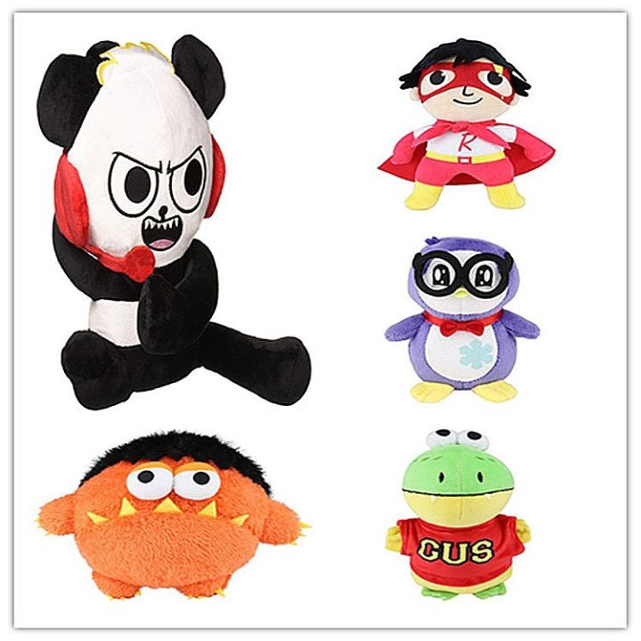 18cm Ins Internet Celebrity Ryan World Plush Toy Ryan Wrold Children Cute Rag Baby, Toy Figurine, Doll Birthday Christmas Gift