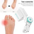 Bunion Corrector Unisex Foot Hallux Valgus Braces Rotatable with Knob Toe Separator Straightener Adjustable for Pedicure. 