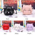 Boys and Girls Cartoon Lovely Cute Cat Handbags Crossbody Bag Mini Shoulder Bags Coin Purse. 
