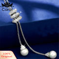 Fashion Charm Rhinestone Faux Pearls Pendant Long Neckle Women Sweater Chains. 