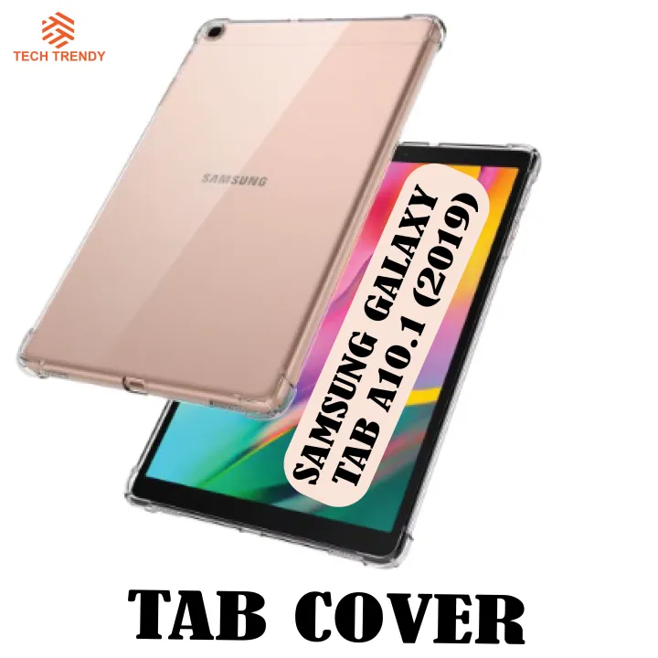 Samsung%20Galaxy%20Tab%20A%2010.1%20(2019)%20SMT510/SMT515%20Crystal%20Clear%20Transperent%20Tablet%20Cover%20+%20Glass%20Protector%20For%20Samsung%20Galaxy%20Tab%20A%2010.1%20(2in1%20Combo)%20-%20Image%204