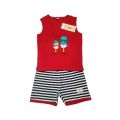 1 set Baby Boys maggie jama+pant. Half Sleeve T-Shirt and Half Pant. Boy Summer Suit Set. 