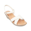 Bata VIOLET Slingback Wedge-Heel Sandal for Women. 