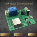 One Channel Relay ESP32-WROOM Development Board Single Relay Module DC 7-60V Power Supply for Home Appliance Accessories. 