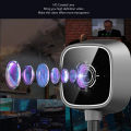 USB Camera, Stable Base Noise Reduction Computer Webcam for Video Conference.