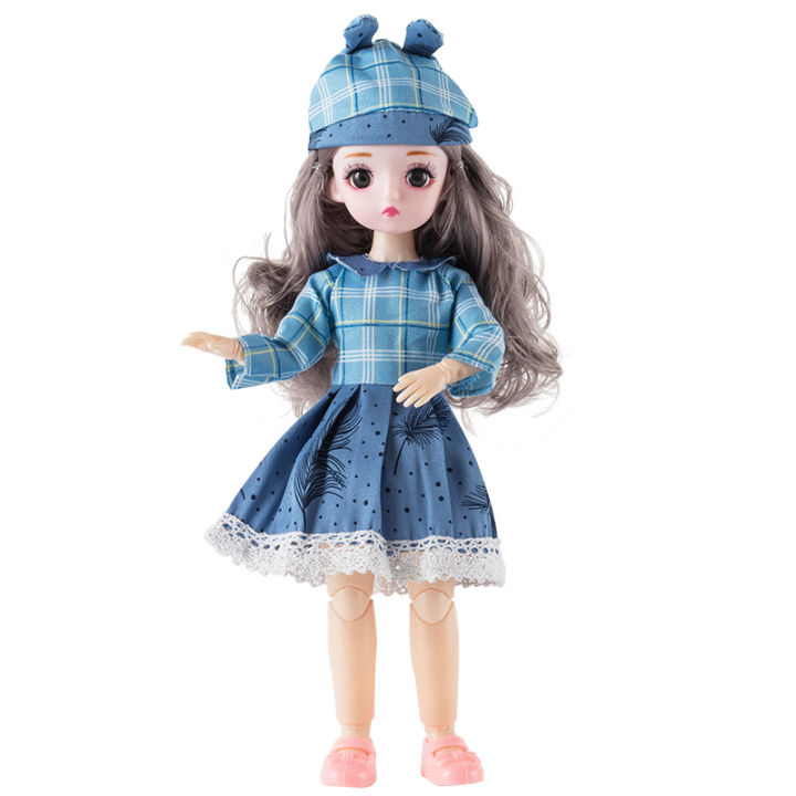 30%20cm%20Sweet%20Barbie%20Doll%20Set%20Gift%20Box%20Dress-up%206%20Points%20BJD%20Doll%20with%20Music%20Girl%20-%20Image%205