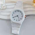 Aura watch 2025 New Arabic Aura Men Watch White Modern Design. 