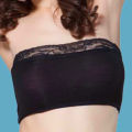 Women Strapless Bras High Stretch Bandeau Bra Breathable Solid Color Seamless Crop S Camisole Comfy Soft Underwear.