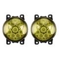 4F9Z-15200-AA 2PCS Car Fog Lamps Lighting LED Lights for Explorer Transit Focus for (Yellow Light). 