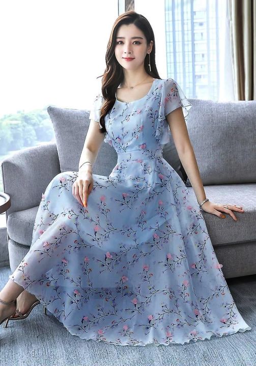 Chinese%20Lilen%20kurti/%20Fashionable%20Dress%20For%20Women%20-%20Image%203