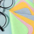【Tech-savvy】 random 1/5Pcs Microfiber Cleaning Cloth For Lens Phone Screen Cleaning Wipes. 