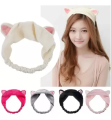 Women Makeup Hair Band cute sports makeup wash facce sweet with hair band headband-1 PCS. 
