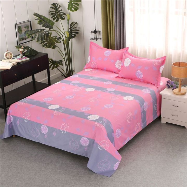 Washed%20Cotton%20Bed%20Sheet%20Single%20Piece%20Double%20Linen%20Skin-Friendly%20Brushed%20Twill%20Thickened%20Single%20Student%20Dormitory%20Multi-Specification%20Quilt%20Sheet%20-%20Image%203