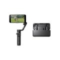 DJI Osmo Mobile 6 Gimbal Stabilizer for Smartphones, 3-Axis Phone Gimbal, Built-In Extension Rod, Object Tracking, Portable and Foldable, Vlogging Stabilizer, YouTube TikTok, Slate Gray.