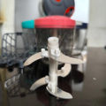 Anjani Large Handy Quick Vegetable Chopper with 6 Blades Vegetable Cutter- 1000 ML - 1 Pcs. 