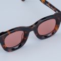 RHUDE RHODEO HIGH STREET SUNGLASSES MEN AND WOMEN Anti-uv400 ROUND STEAMPUNK PREMIUM HARDWOOD SOLAR EYEGLASSES.