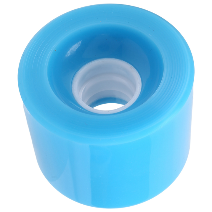 JAERBEE%204Pcs/Set%2060X51Mm%20Cruiser%20Skateboard%20Wheels%20PU%20Wheels%20Long%20Board%20Cruiser%20Wheels,Blue%20-%20Image%205
