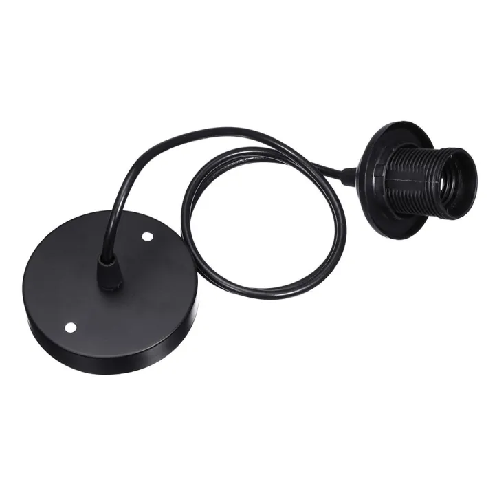 E27%20Screw%20Base%20Ceiling%20Light%20Pendant%20Lamp%20Socket%20Bulb%20Holder%20Fitting%20Lighting%20AC100-220V,90CM%20Wire%20-%20Image%203