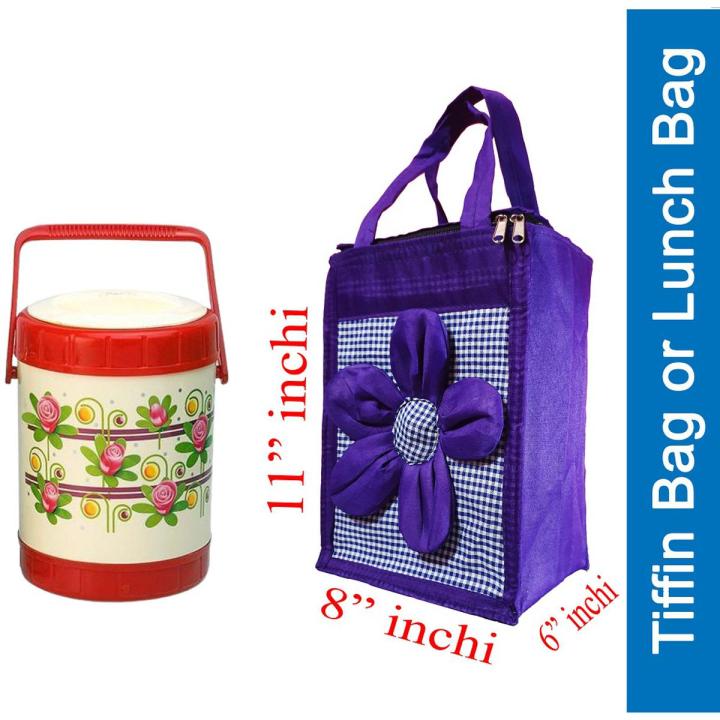 Jute%20Fabric%20eco%20frindly%20home%20%20made%20Lunch%20/%20tiffin%20Carrying%20Bag%20with%20soft%20handle%20-%20Image%202