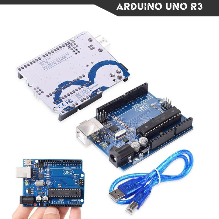 Arduino Uno R3 Development Board, Microcontroller Based on ATmega328 ...