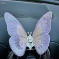 Butterfly Car Decoration Universal Decorative to Install Interior Cute for Steering Wheel.