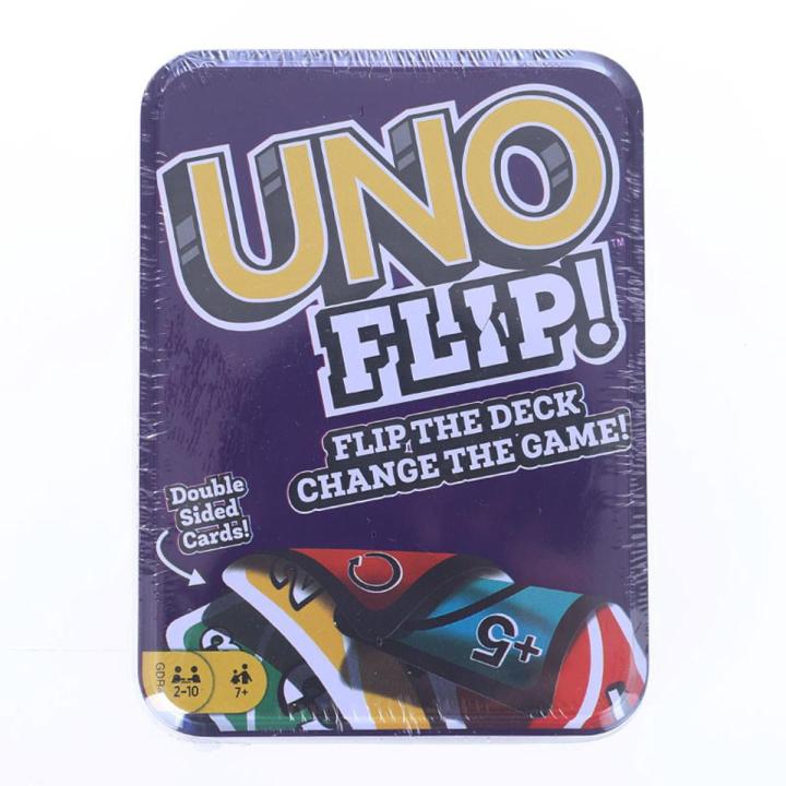 UNO Wild / UNO Flip / DOS Iron Box Game Classic