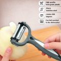 3 In 1 Roto Peeler for Vegetables and Fruits Cutter 3 in 1 Rotary Fruit Vegetable Carrot Potato Peeler Cutter Slicer Amazing Healthy. 