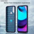 For Lenovo K14 Plus / Lenovo K14 Case Carbon Fiber TPU Shockproof Soft Silicone Phone Cover. 