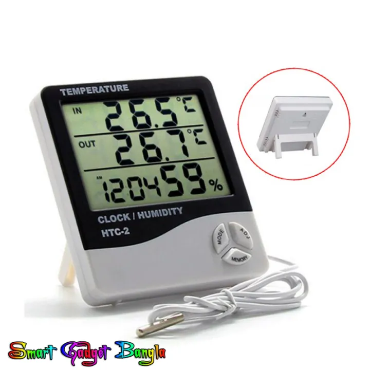 HTC-2%20Indoor%20&%20Outdoor%20LCD%20Digital%20Temperature%20Humidity%20Meter%20Thermometer%20With%20Alarm%20Clock%20-%20Wall%20Clock%20-%20Image%204