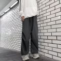 Jackson Wang Jeans Men's Fashion Brand Spring and Autumn American Style oversize High Street Wave Straight Pants Loose Wide. 