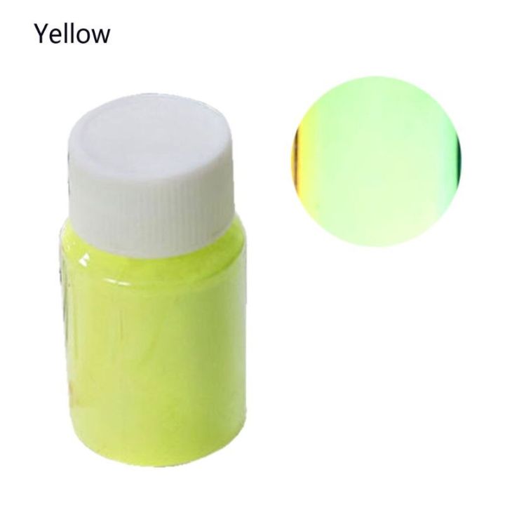 【Sooledead】（NEW）12 Colors 20g Luminous Pigment Kit Glow In the Powder Pigment Colorant Fluorescent Resin DIY colorful star