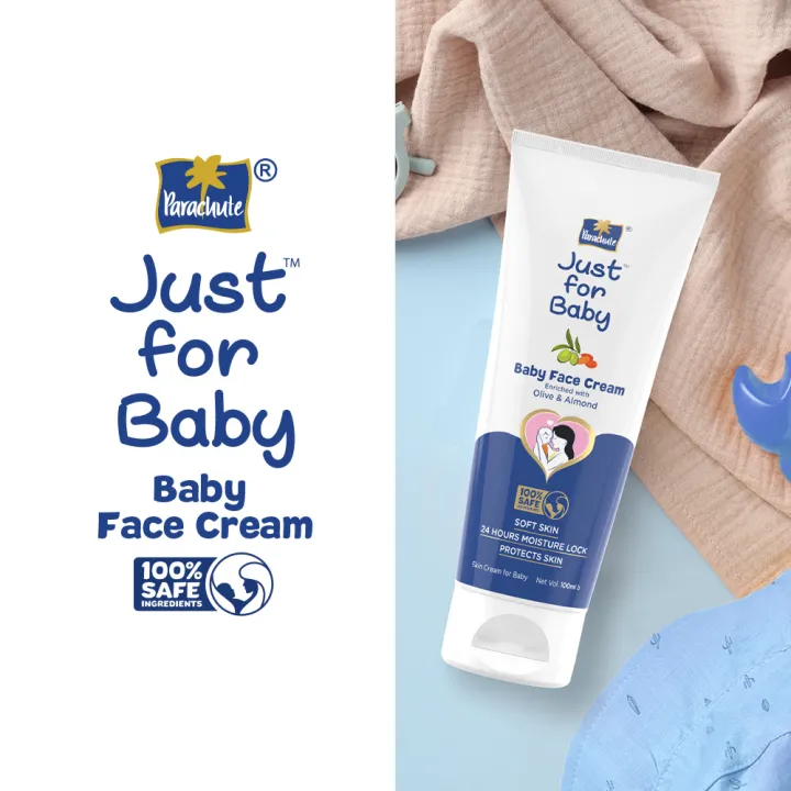 Parachute%20Just%20for%20Baby%20-%20Face%20Cream%20100g%20Pack%20of%202%20Combo%20(100g%20x%202)%20-%20Image%202