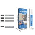 【Top-rated】 Grout Pen Tile Marker Grout Repair Pen Mildew-proof Waterproof White Tile Paint Marker Bathroom Decontamination for Restoring Tile Wall Floor Tile Grout Pens.