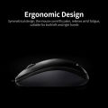 HXSJ L-ogitech M90 Full-Size Wired Optical Mouse Ergonomic Mouse Suitable For Left And Right Hands Anti-Slip Mice Plug And Play Black.