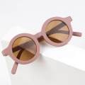 3xBoy Girl Kids Round Frame Sunglasses UV400 Glasses Outdoor Eyewear Purple. 