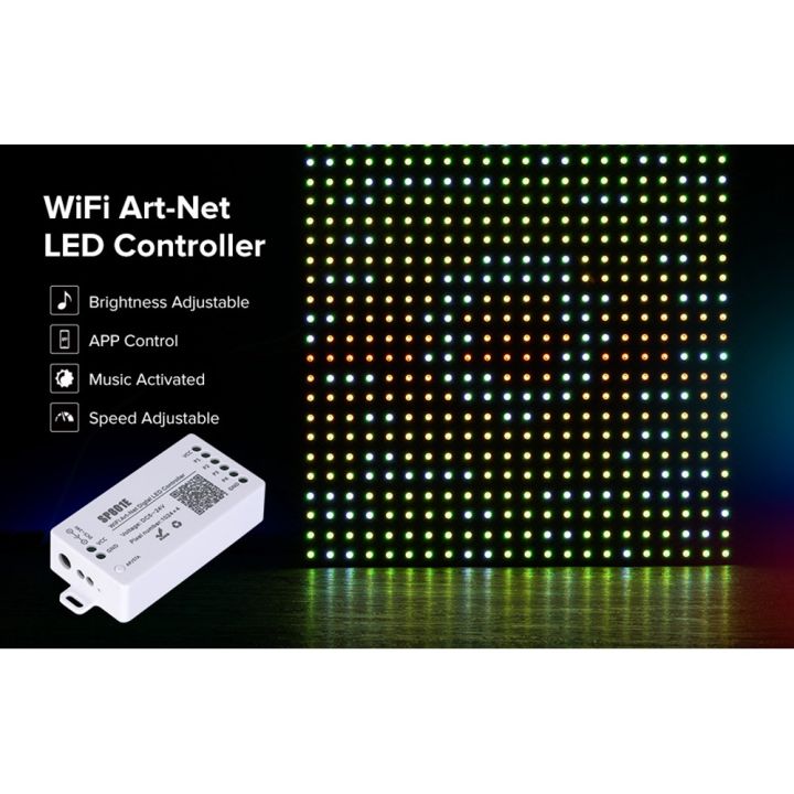 SP801E%20Wifi%20Art-Net%20LED%20Controller%20LED%20Matrix%20Panel%20Module%20WS2812B%20WS2811%20Light%20Strip%20Wireless%20Control%20DC5-24V%20-%20Image%204
