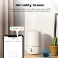 ROVF - Tuya Wifi IR Remote Control Universal Temperature Humidity Sensor - for Fan TV Voice Alexa Google Home.