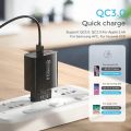USB PD Charger 48W Type C Fast Charging Phone Power Adapter Quick Charge 3.0 For iPhone Xiaomi 13 14 Huawei Samsung Wall Charger. 