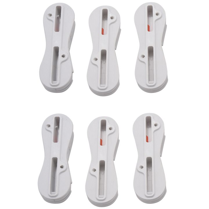 Plug White II FIN BOX 2 FIN PLUG 6Pcs A Set