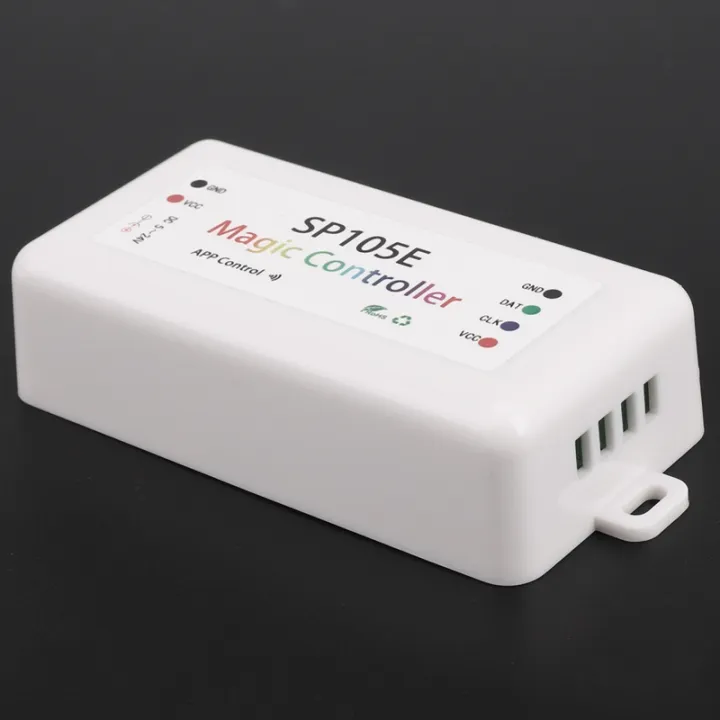 SP105E%20Wireless%20Bluetooth%20Controller%20APP%20WS2811%20WS2812B%20WS2801%20SK6812%20APA102%20Individually%20Addressable%20Programmable%20LED%20Strip%20Pixel%20Module%20Panel%20Light%20DC5V-24V%20for%20IOS/Android%20-%20Image%208